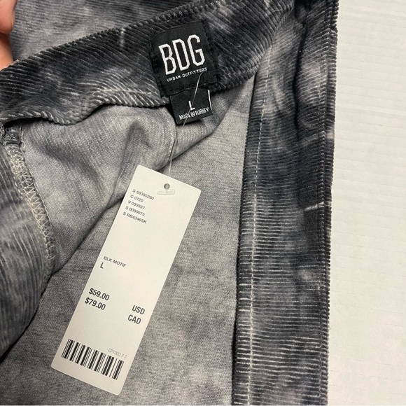 Urban Outfitters BDG Black and Gray A-Line Mini Skirt NWT - Picture 9 of 11